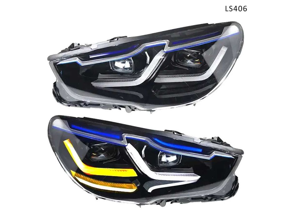 Tuning faruri LED BMW 5 GT F07 (2010-2017) cu un nou aspect