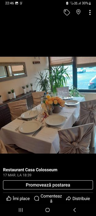 Huse scaune restaurant