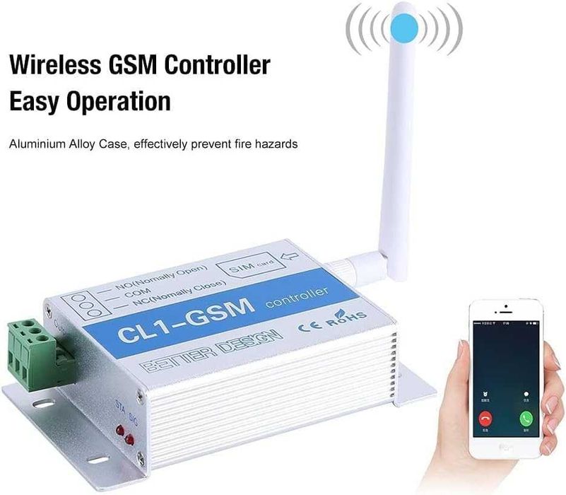 Switch Controler GSM SMS Smart Home Security System CL1-GSM fara fir