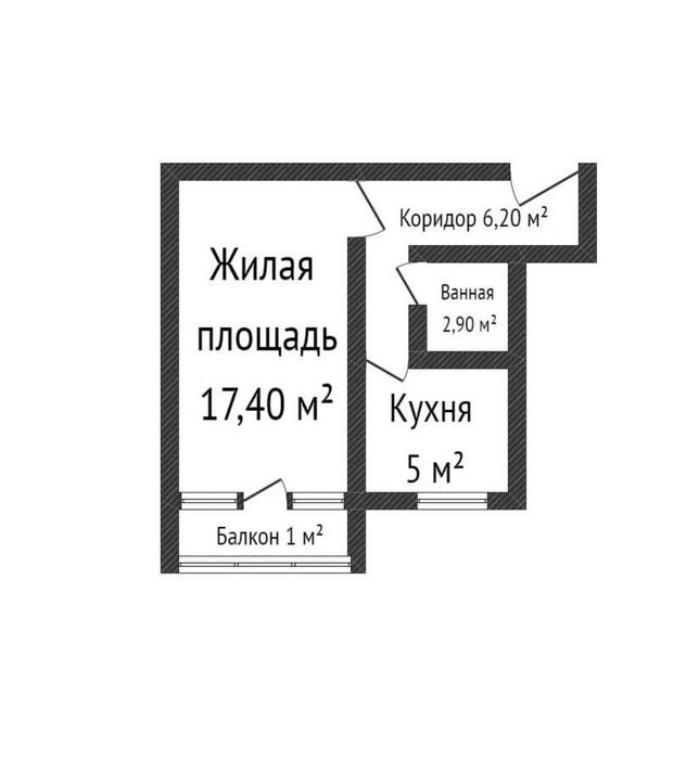 Продаётся 1-комнатная квартира. Этаж: 4 из 5. ул. МОЛДАГУЛОВА