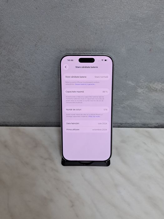 Iphone 16 Pro 256GB 89% Bmg Amanet 102555