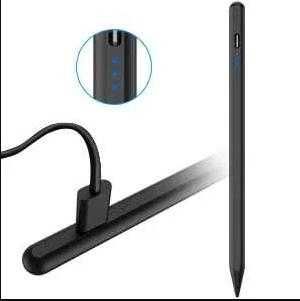 3D Стилус Молив за Таблет Apple iPad Pro 2018-2026 Mагнитна Капацитивна Писалка Дигитална iOS Apple Pencil 2 за iPad / iPad Pro от 2018 до 2026 година
