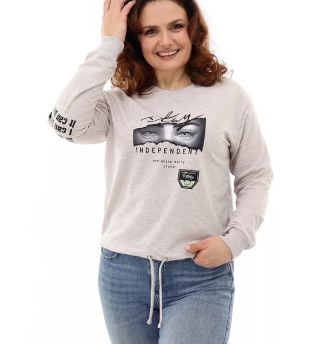 Кофта-свитшот женская