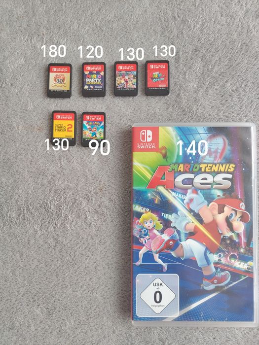 Colectio jocuri Mario nintendo switch
