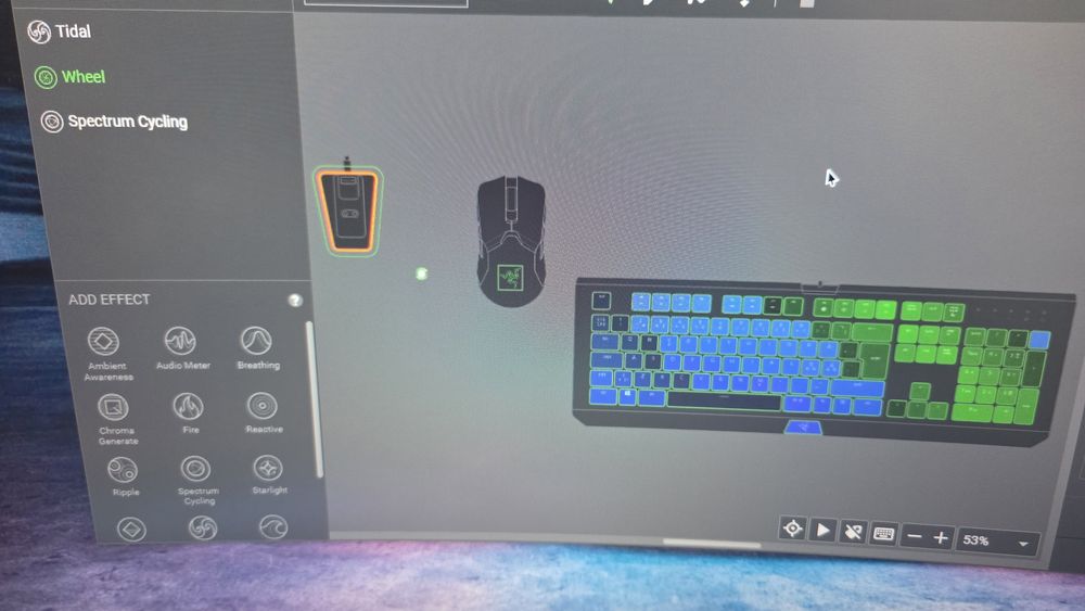 Vand  set  Razer