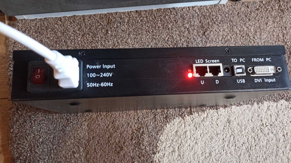 Видеокарта (Sender Box) LED.