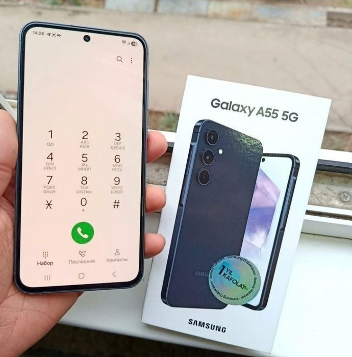 Assalomualekum Samsung galaxy a55 5g idial karopka dakument ishonchli.