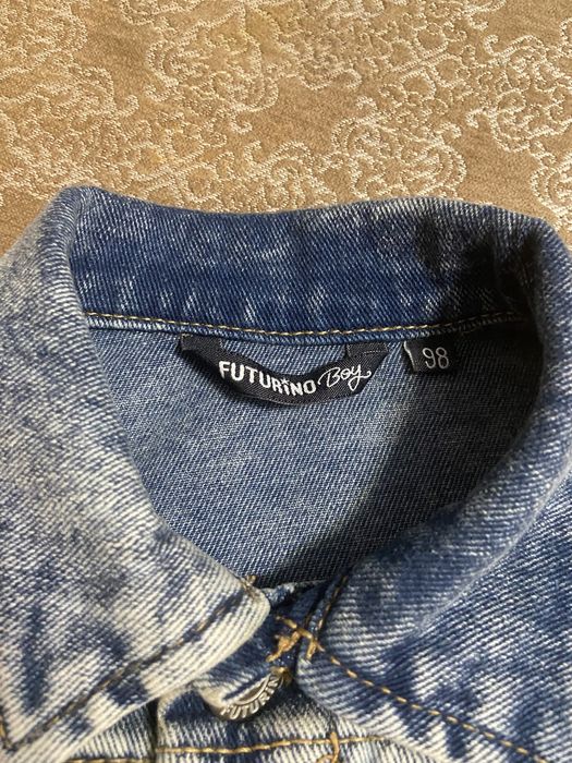 Джинсовая куртка детская