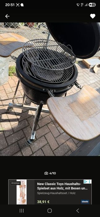 Gratar ceramic Kamado, Smooker