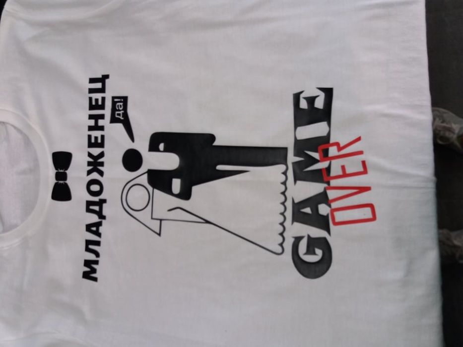 Изработка на тениски за ергенско и моминско парти ,Вратовръзки и ленти