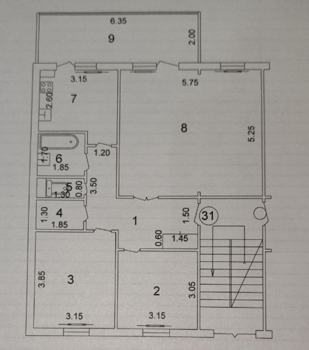 Продажа Юнусабад 17 квартал 4/1/5