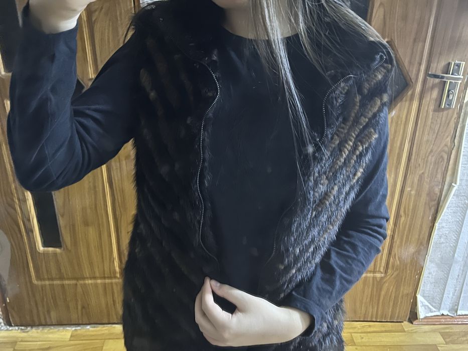 Жилет норковый натуралка