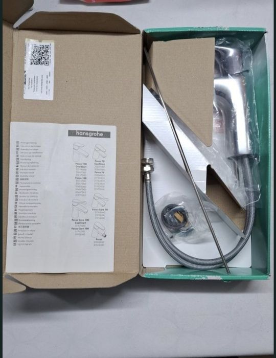 Смесител за мивка за баня  Hansgrohe Focus 100, 31607000