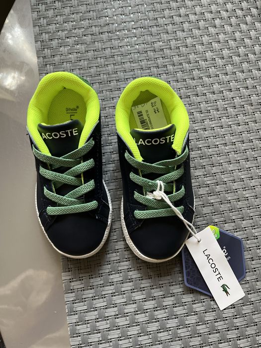 Детские кроссовки lacoste