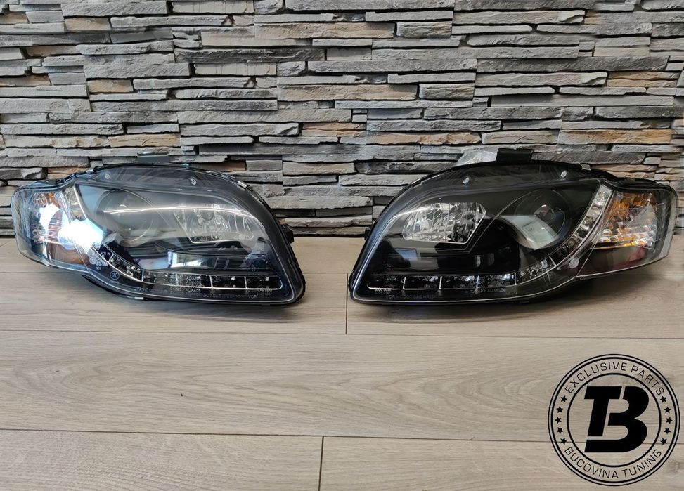 Faruri LED Dayline compatibile cu Audi A4 B7