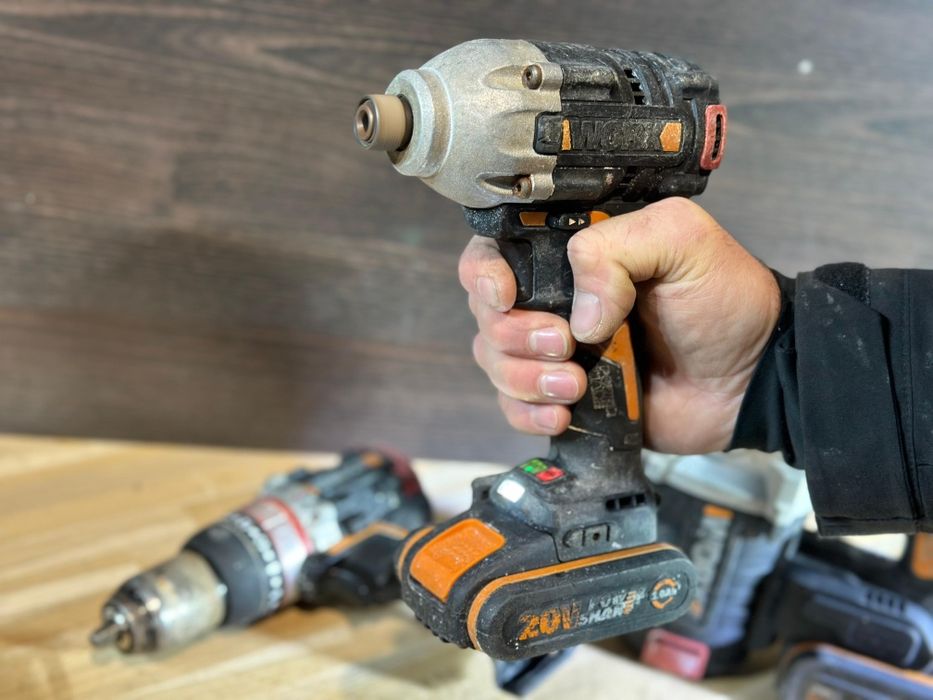 Set Worx profesional filetanta  cu percuție, rotopercutor si impact