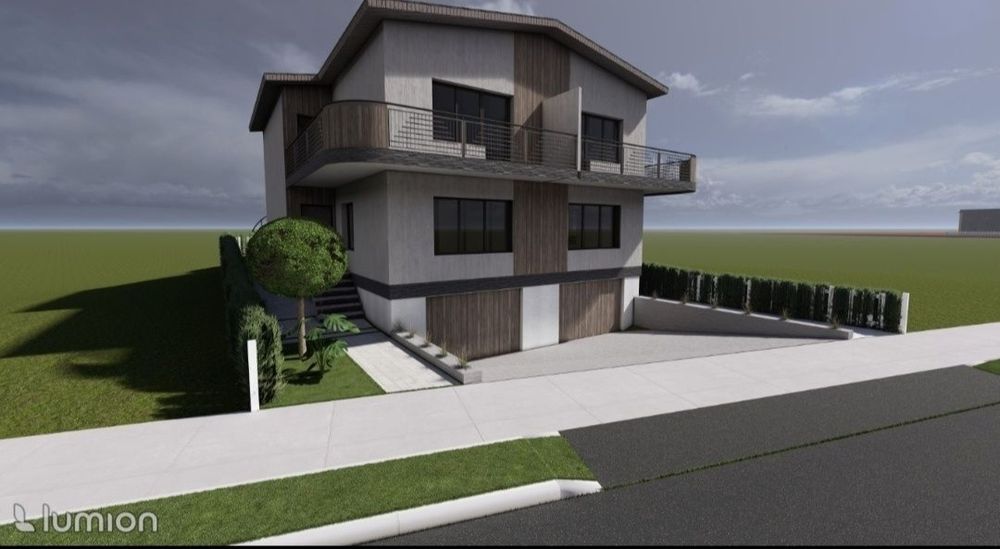 Preț cu TVA inclus Vila  garaj + beci+magazie),parter + etaj zona cent