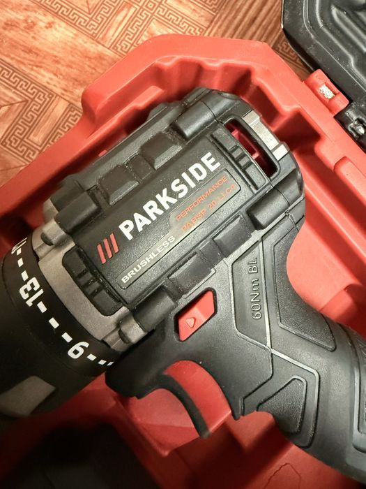 Безчетков винтоверт Parkside 20 li c4 с бат и зар 57 мес. Гаранция