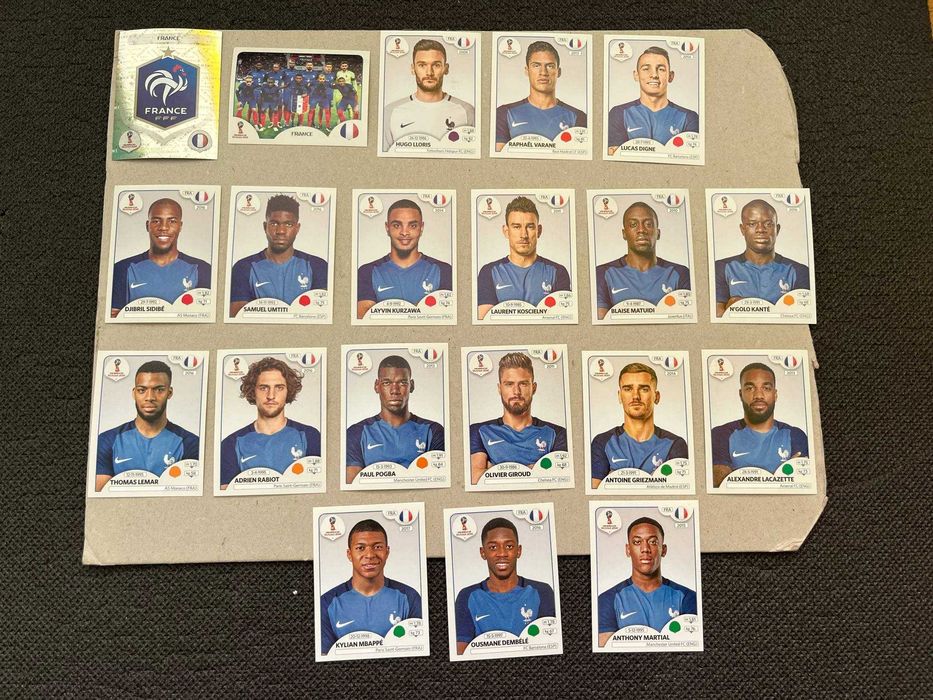 Panini FIFA World Cup 2018 Rusia- Set Complet