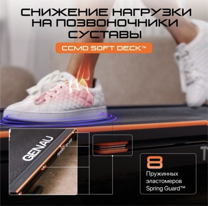 Продам беговую дорожку Genau TR50