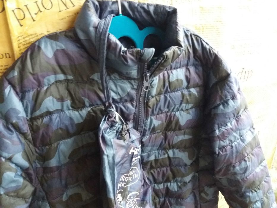 тънко пухено яке за 11 год-гъши пух