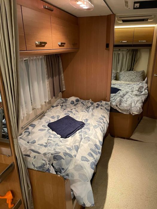 Knaus Sport 650 - Намиращ се на къмпинг Каваци на 40м от плажа