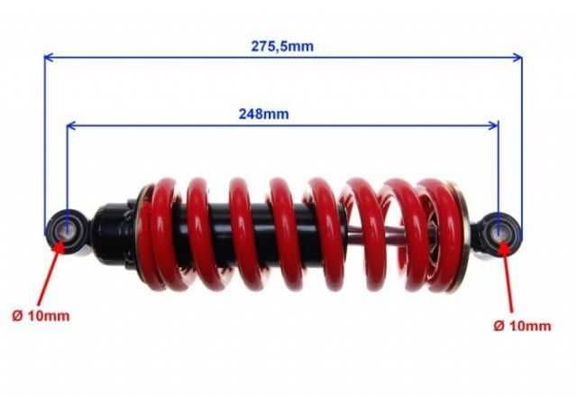 Amortizor ATV 150cc Bucsa Bucsa 248mm