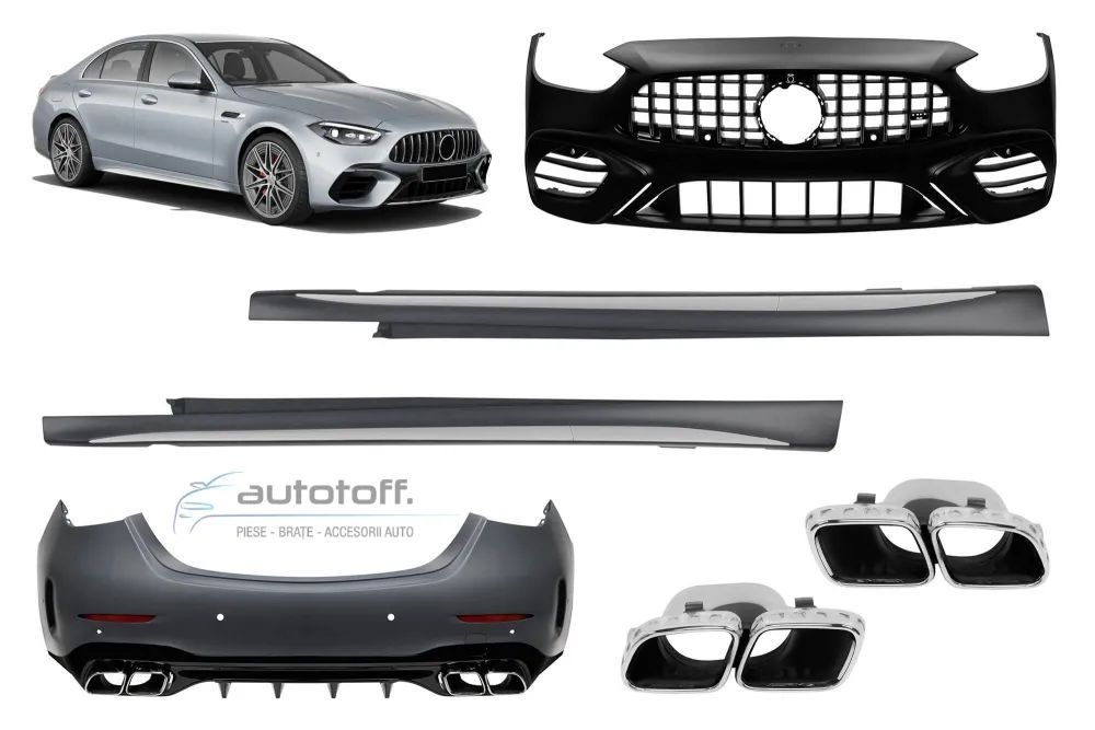 Pachet exterior compatibil cu Mercedes C-Class W206 ( 2021+ ) C63 AMG Design