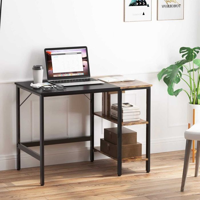 ПРОМОЦИЯ Бюро с рафтове – 100 х 60 см с ПДЧ плот – CXYM-PB001A-100