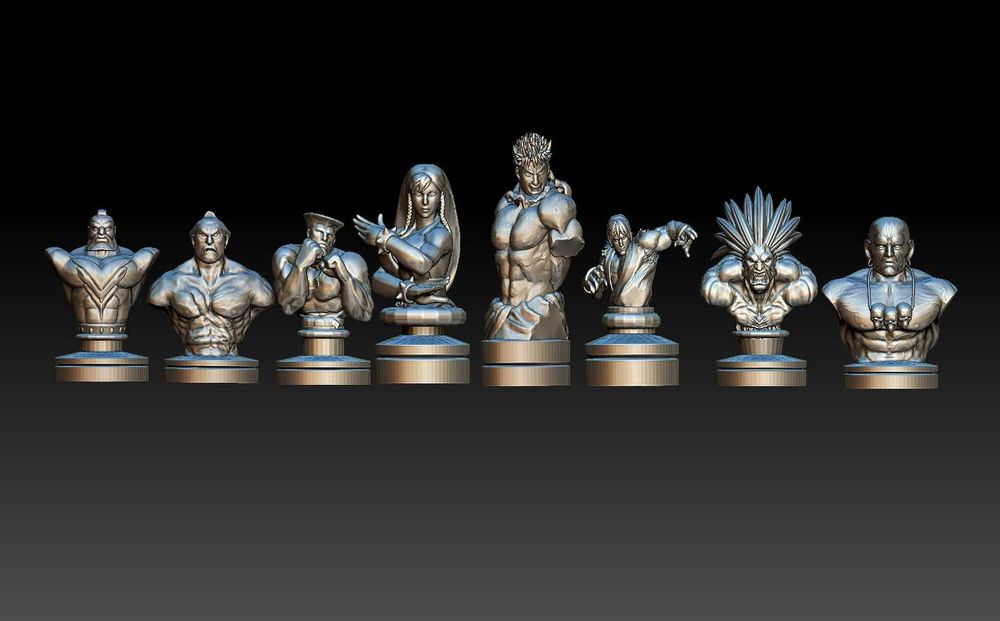 шах с бойния свят на Street Fighter