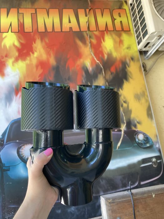 Накрайници Акрапович 100мм, ауспух, генерация, akrapovic,накрайник bmw