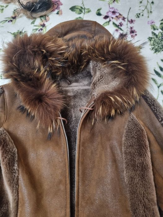 Cojoc din blana naturala de oaie