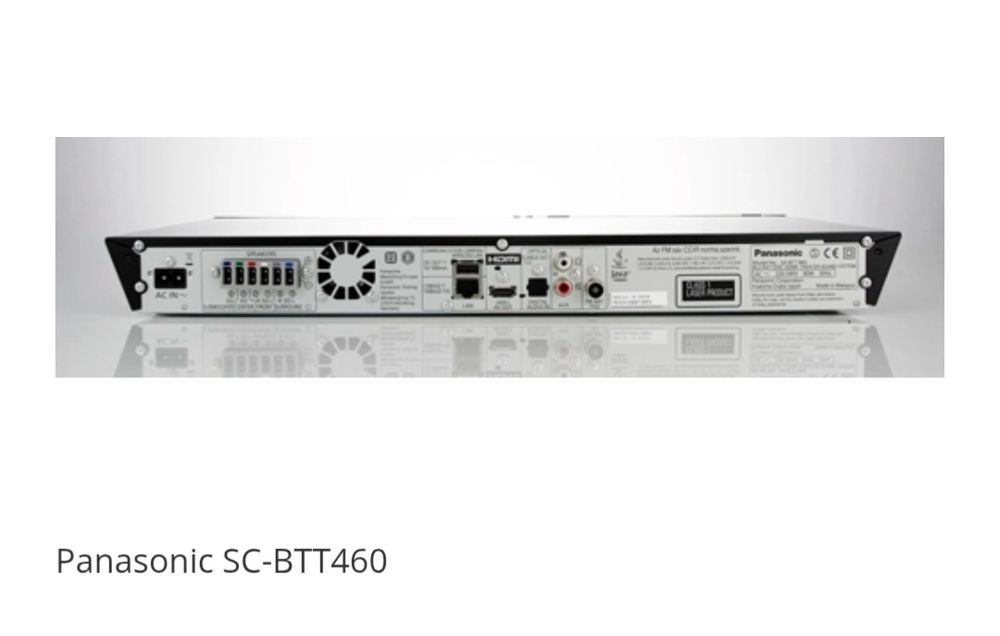 3D Blu-ray  Panasonic SC-BTT460 Домашно кино Панасоник