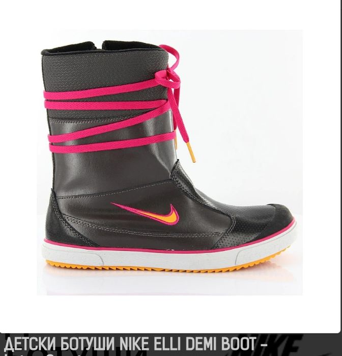 ДЕТСКИ БОТУШИ NIKE ELLI DEMI BOOT
номер38.5 или 24см. Малко са използв