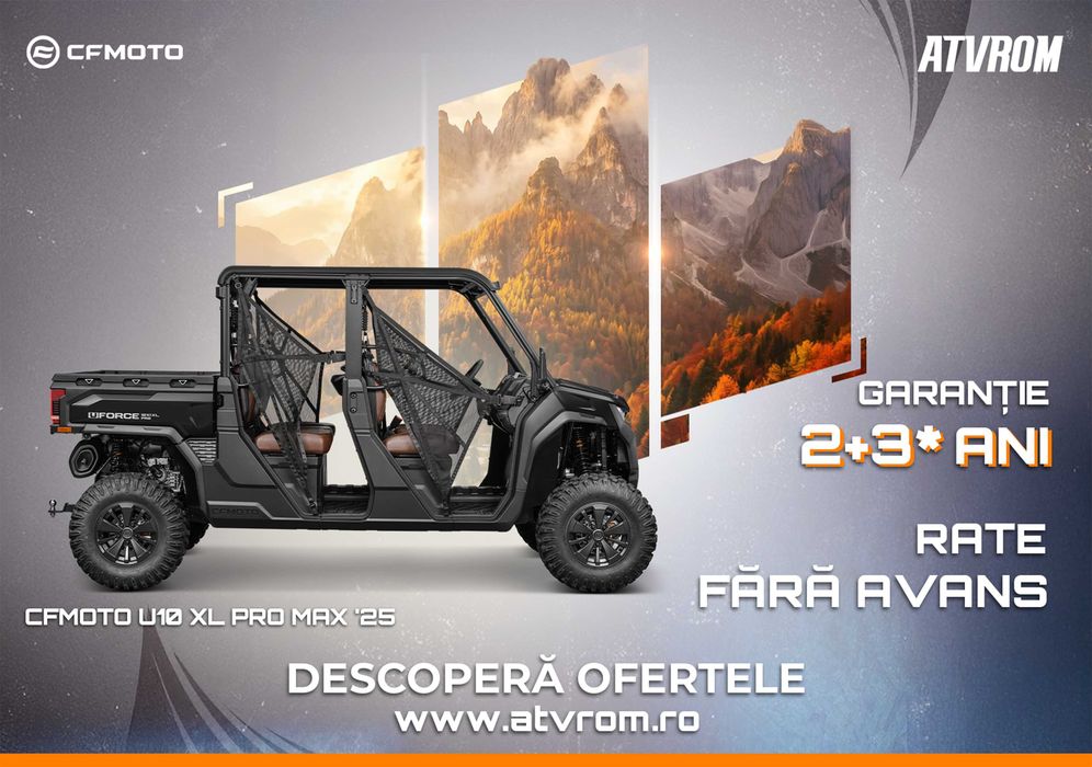 UTV CFMOTO U10 XL Pro Max '25