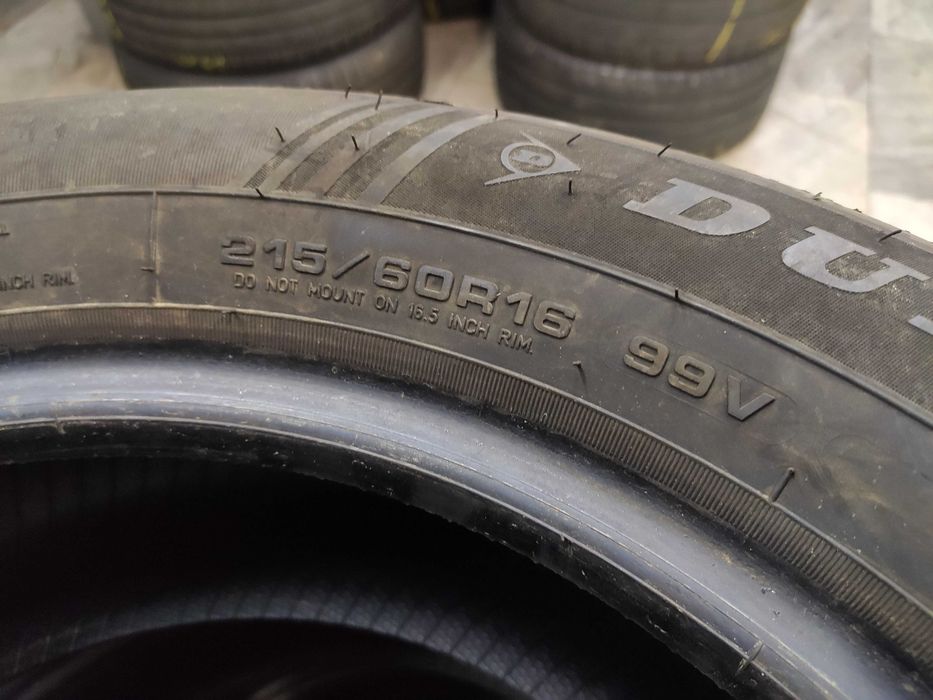 4бр Всесезонни гуми 215 60 16 - Dunlop - DOT 2023