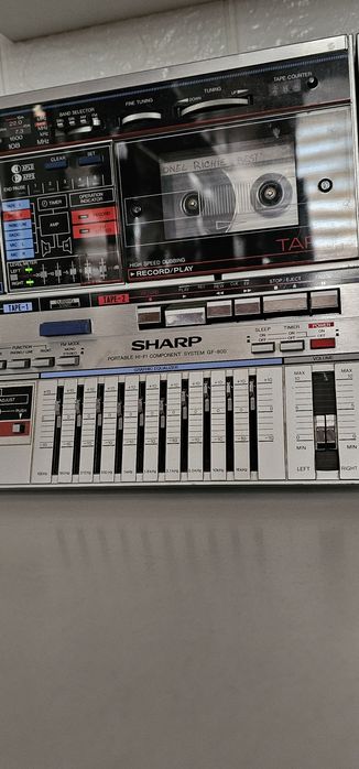 Радиокасетофон sharp GF 800