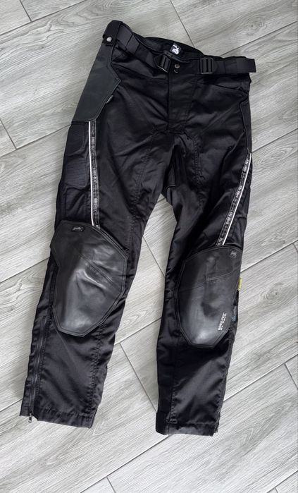 Pantaloni moto Polo textil și piele măsura 52