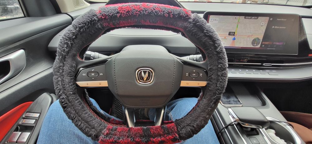 Тёплый чехол на руль changan cs55plus