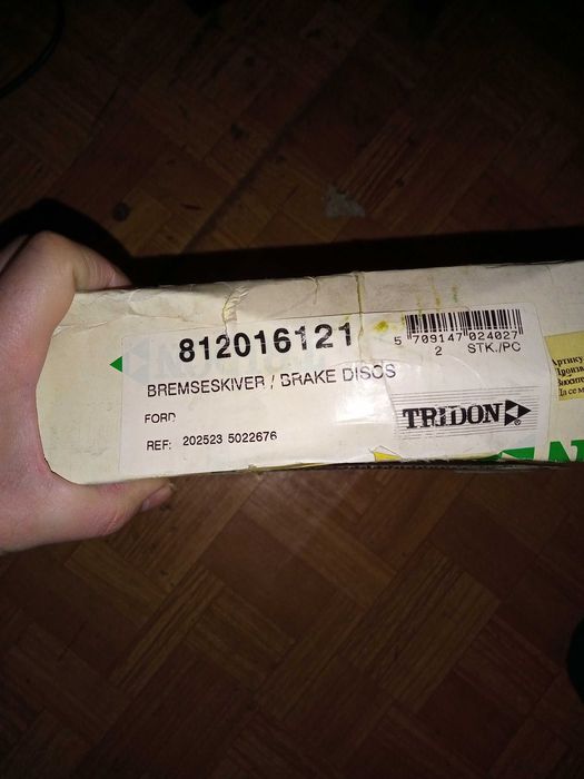 Спирачни дискове Tridon / Triscan предна ос за Ford Transit