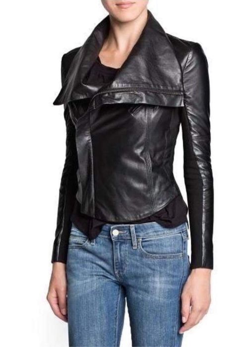 Geaca mango piele naturala