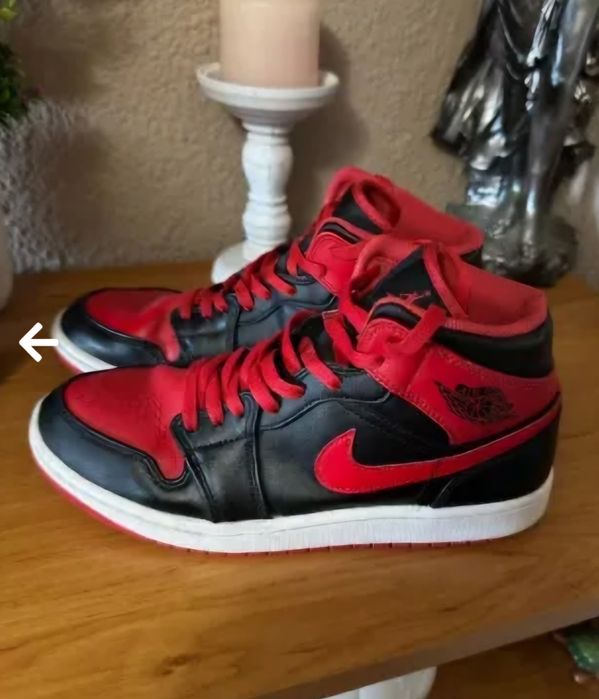 Nike Jordan 1 Mid Alternate Bred 43