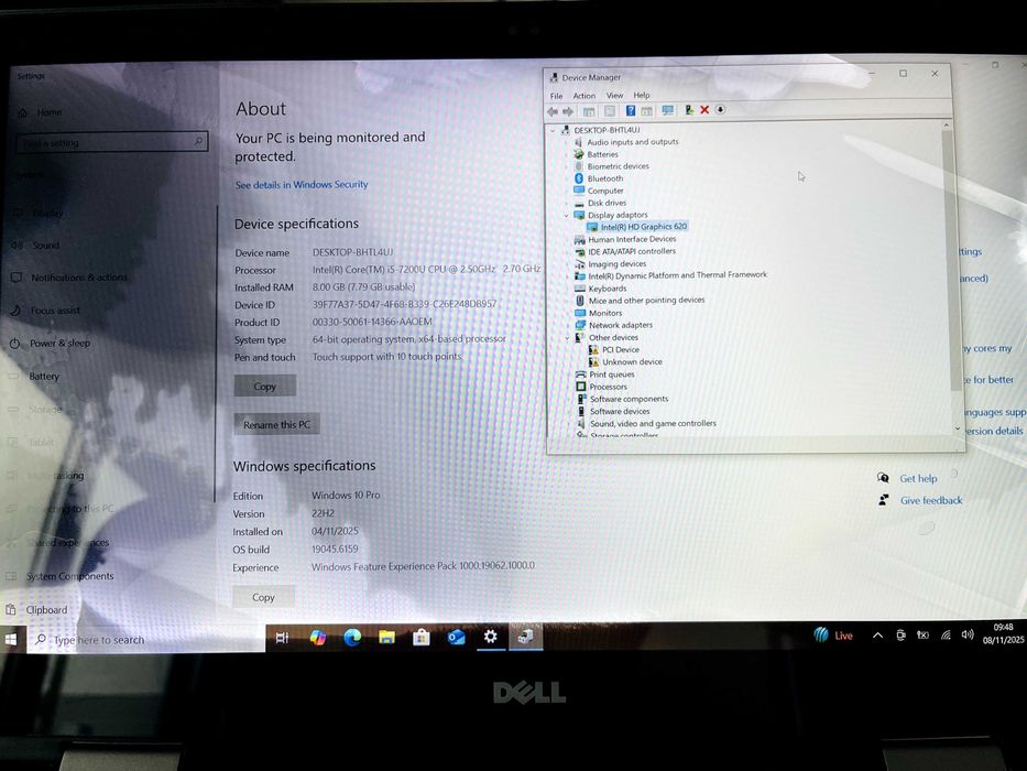 Laptop 2in1 Dell Inspiron 5578 Aspect 8/10 Functionalitate 10/10