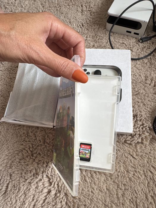 Consolă Nintendo Switch OLED White