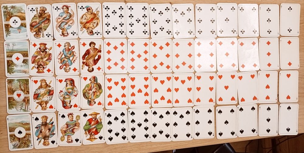 Антични карти за игра