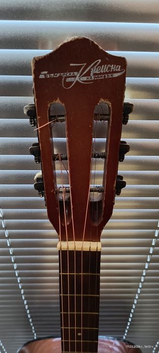 Акустична китара българска Кремона Казанлък в топ състояние