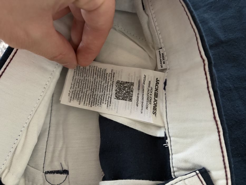 Къси Ленени Панталони Jack and Jones