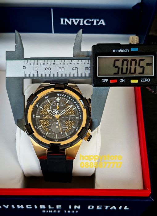 INVICTA Aviator Gold 50 mm, Инвикта нов ръчен часовник