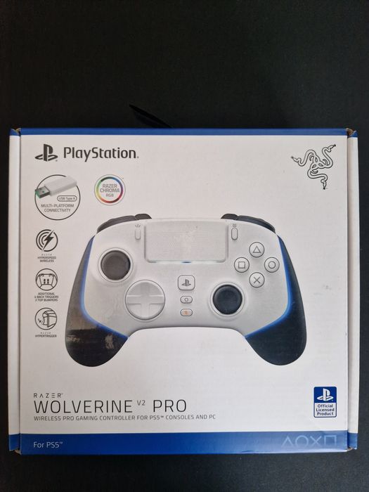 Controller Wireless RAZER Wolverine V2 Pro, PC, PS5, White
