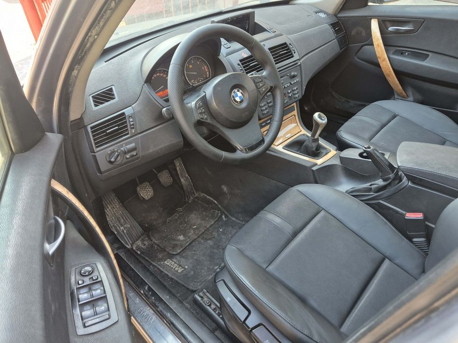 BMW X3 E83 2.0D 150кс панорама навигация ксенон ръчка НА ЧАСТИ!
